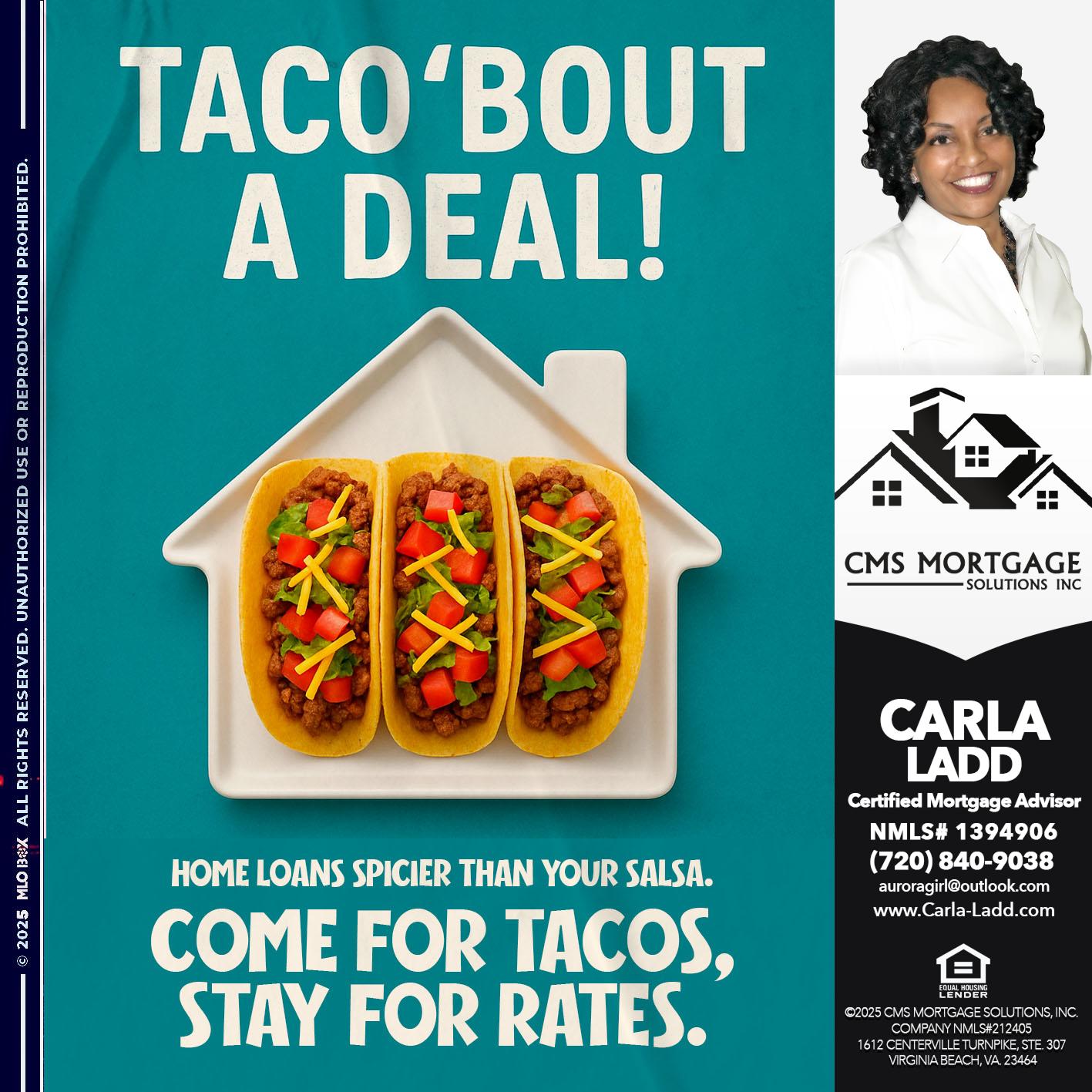 TA-CONVERSEMOS - Carla Ladd -Mortgage Loan Originator