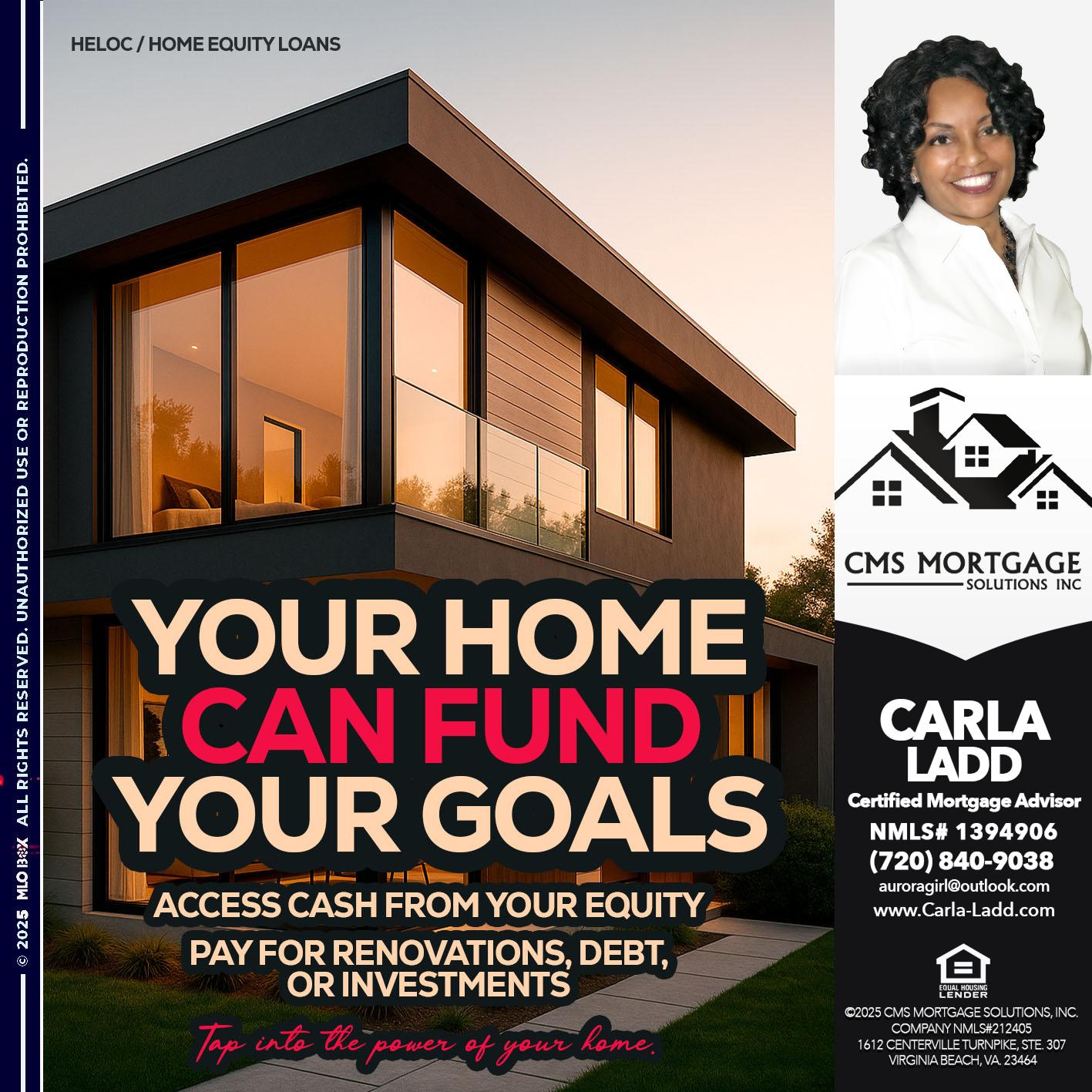 HELOC - Carla Ladd -Mortgage Loan Originator