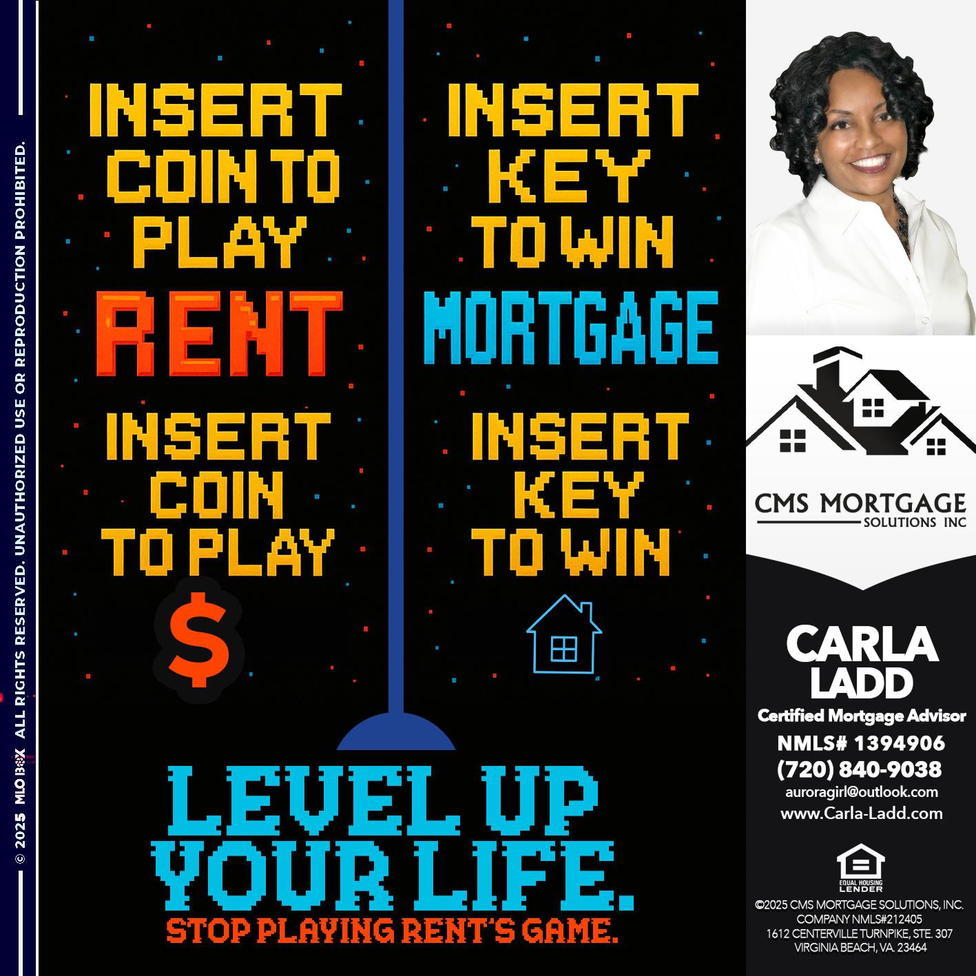 INSERT COIN - Carla Ladd -Mortgage Loan Originator